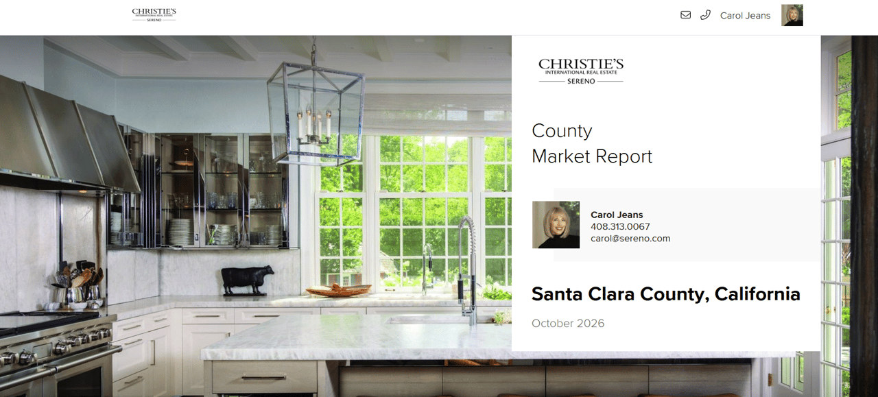 Santa Clara County Market Statistics - October 2026