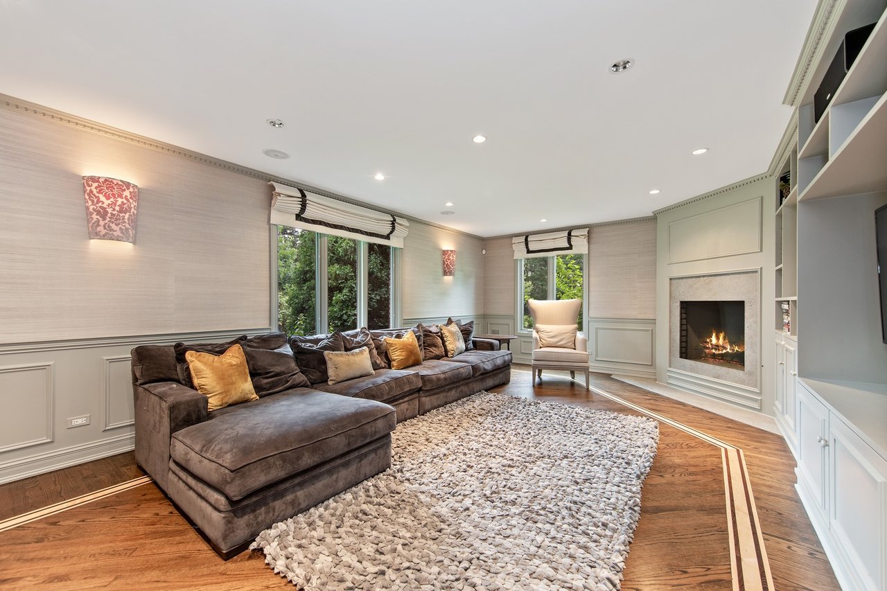 This Beautiful Home, Perfectly Situated On A Grand Lot In Oak Brook
