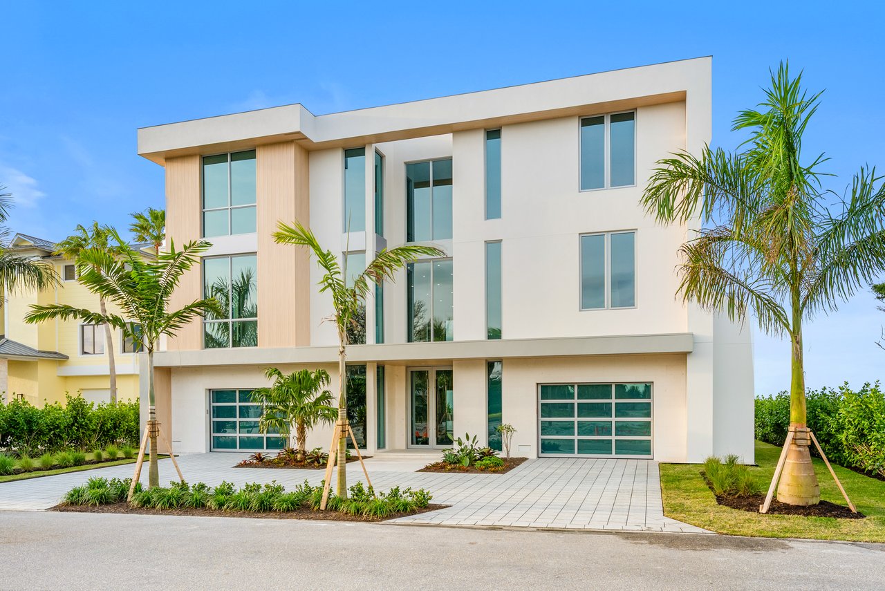 New Construction with Private Gulf Front Access