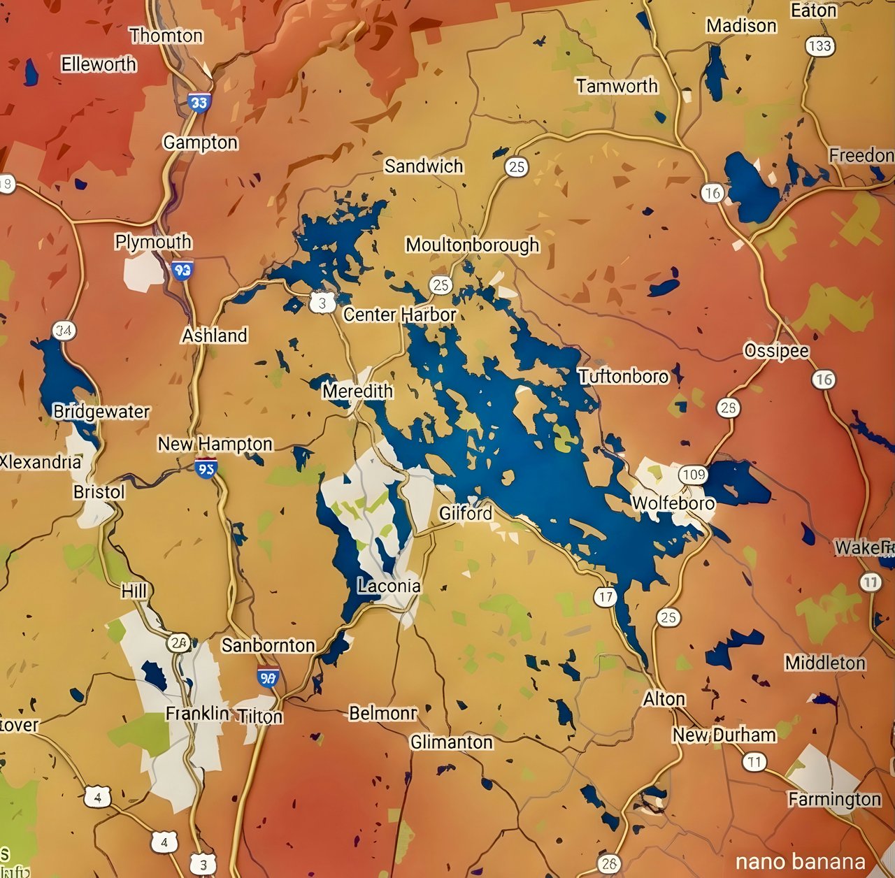 Don't see your favorite Lake or Town here?