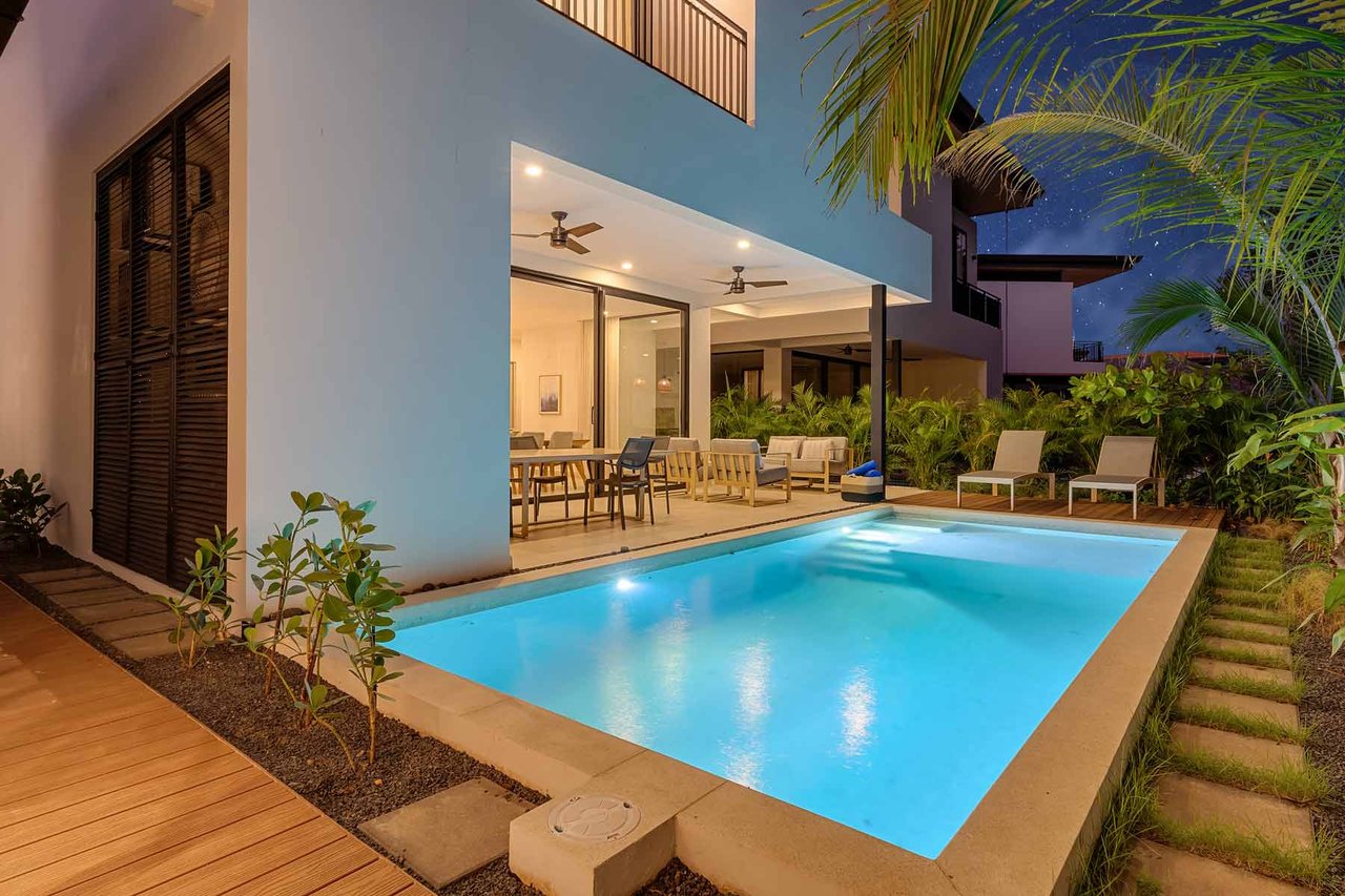 Bosques de Pinilla #16 | Modern 6-Bedroom Tropical Retreat with Casita in Hacienda Pinilla