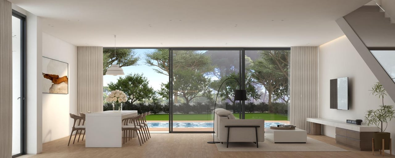 Plot with Approved Project for 12 Modern Villas in Sesimbra – Near Praia do Meco