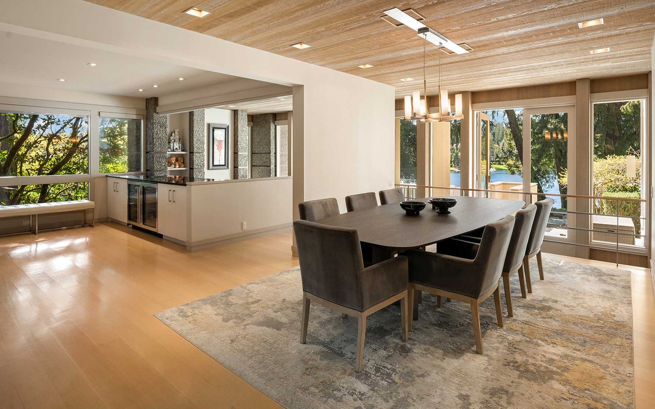 Gated Hunts Point Waterfront Contemporary with a Stunning Olson Kundig Refresh