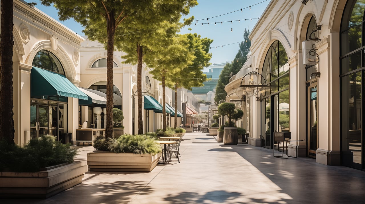 Waterside Shops luxury shopping destination in Naples, Florida
