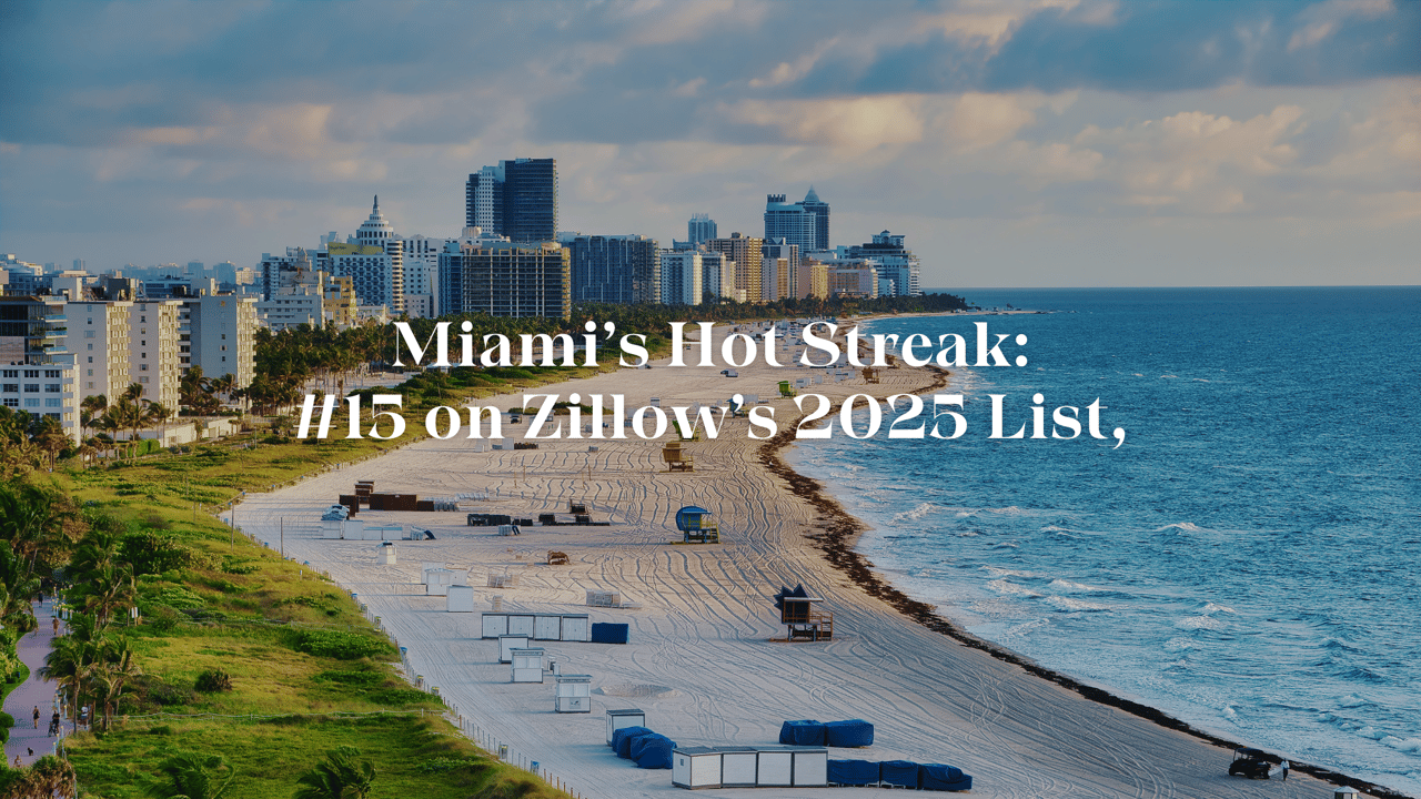 Relocate to Miami: A Top 2025 Real Estate Market