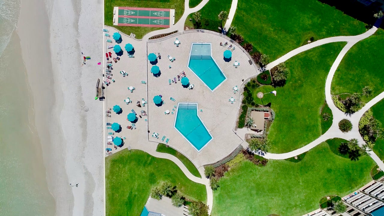 Oceanfront Furnished Condo in New Smyrna Beach