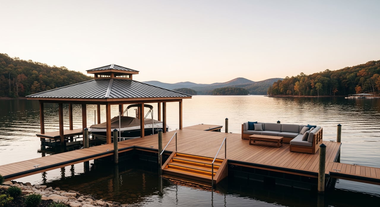 Choosing The Right Dock For Lake Keowee Homes