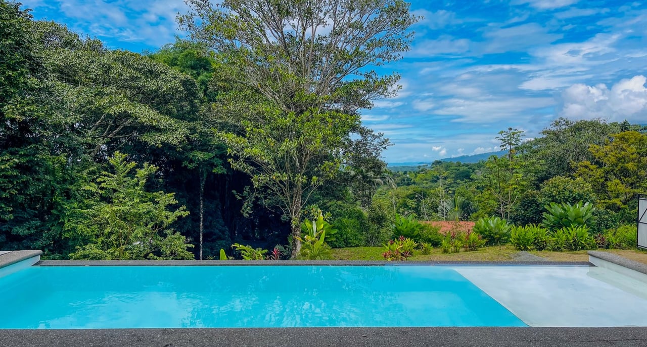 Harmonious Modern Uvita Home with Infinity Pool, Ocean Views, and Rental Options