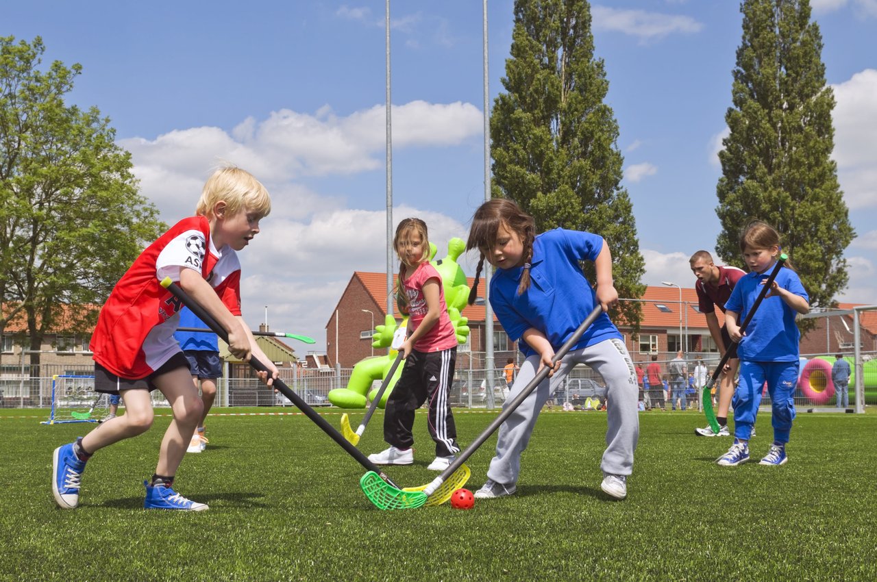 Kids playing