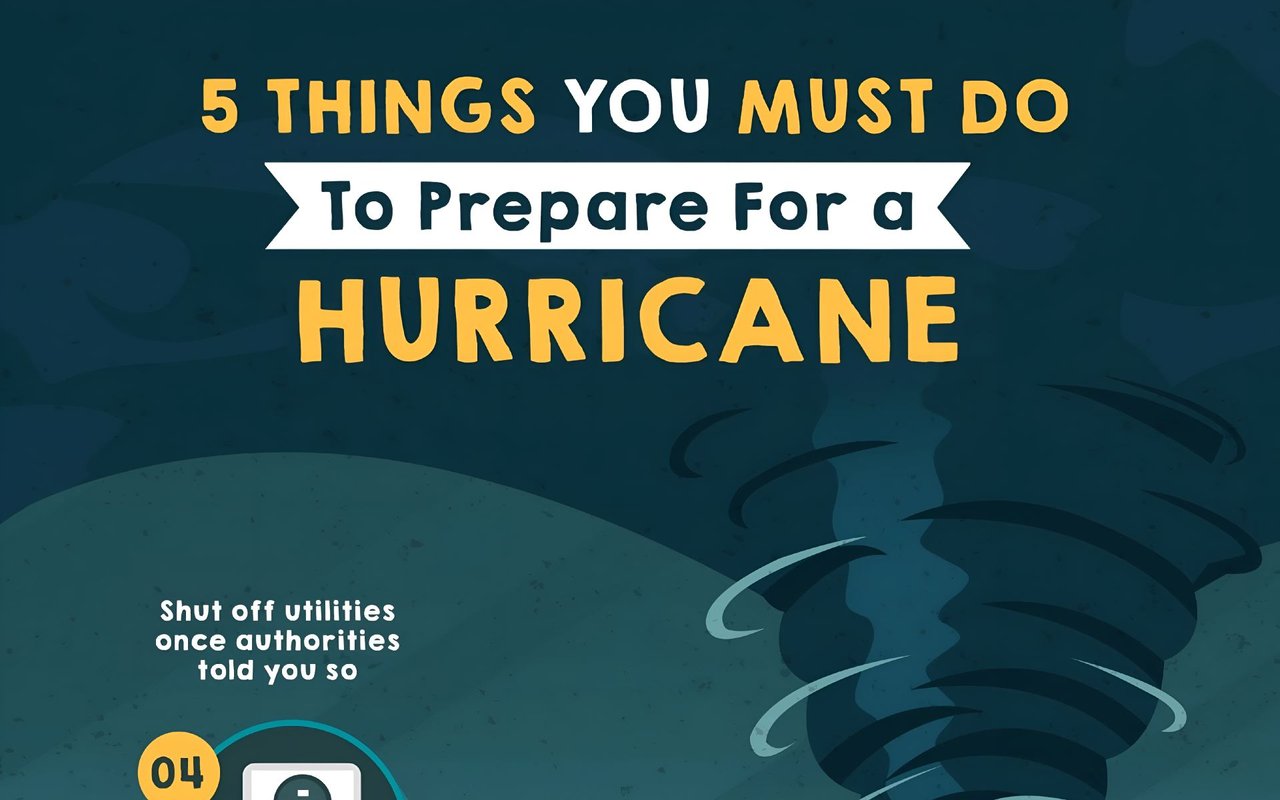 5 Things You Must Do To Prepare For A Hurricane