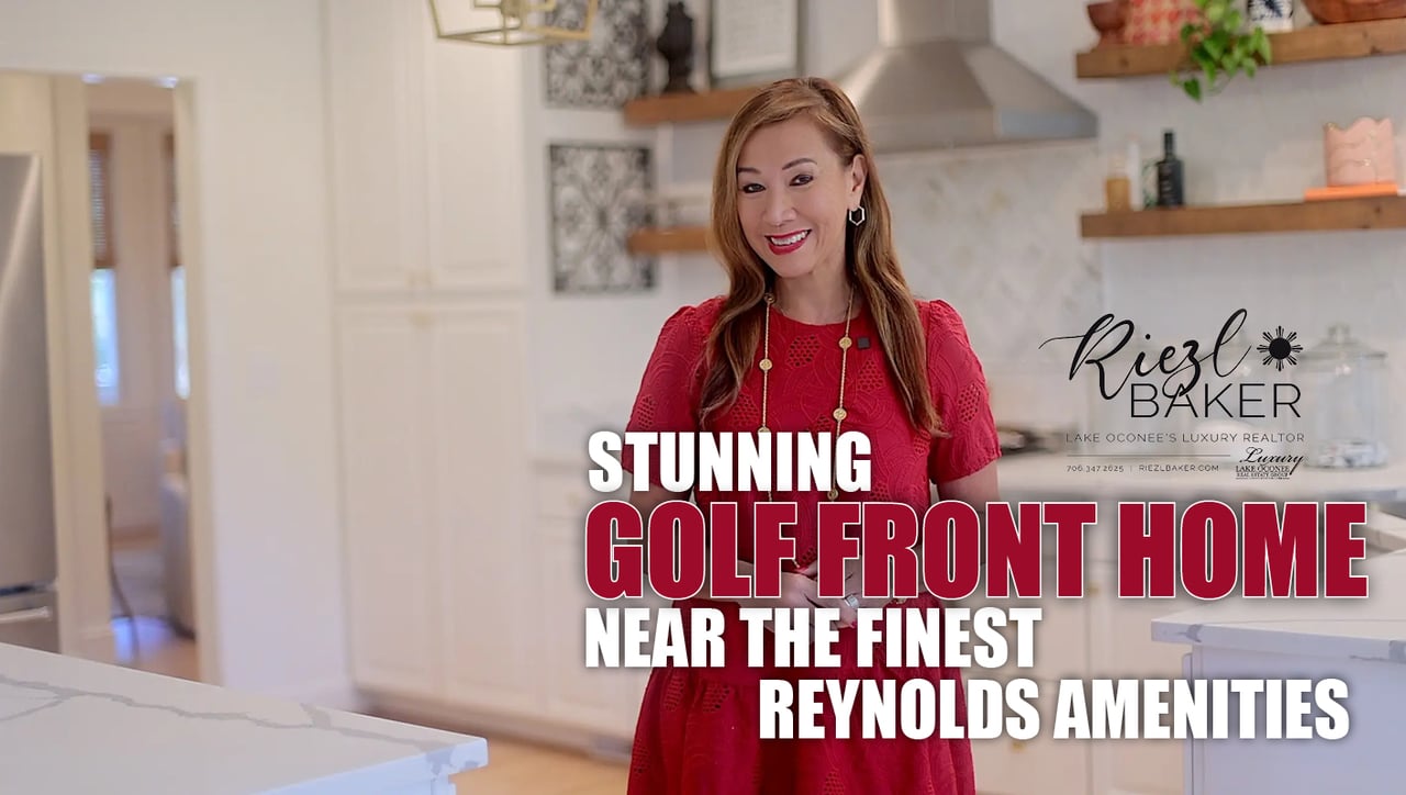 Stunning Golf Home in Reynolds Lake Oconee Near the Finest Amenities
