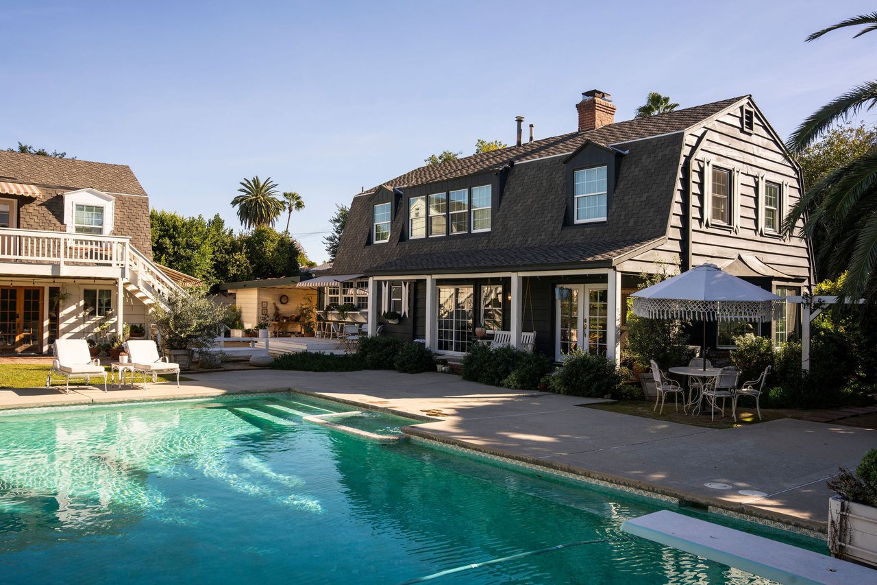 The Perry Farmhouse in Van Nuys, A Rare Rustic Compound