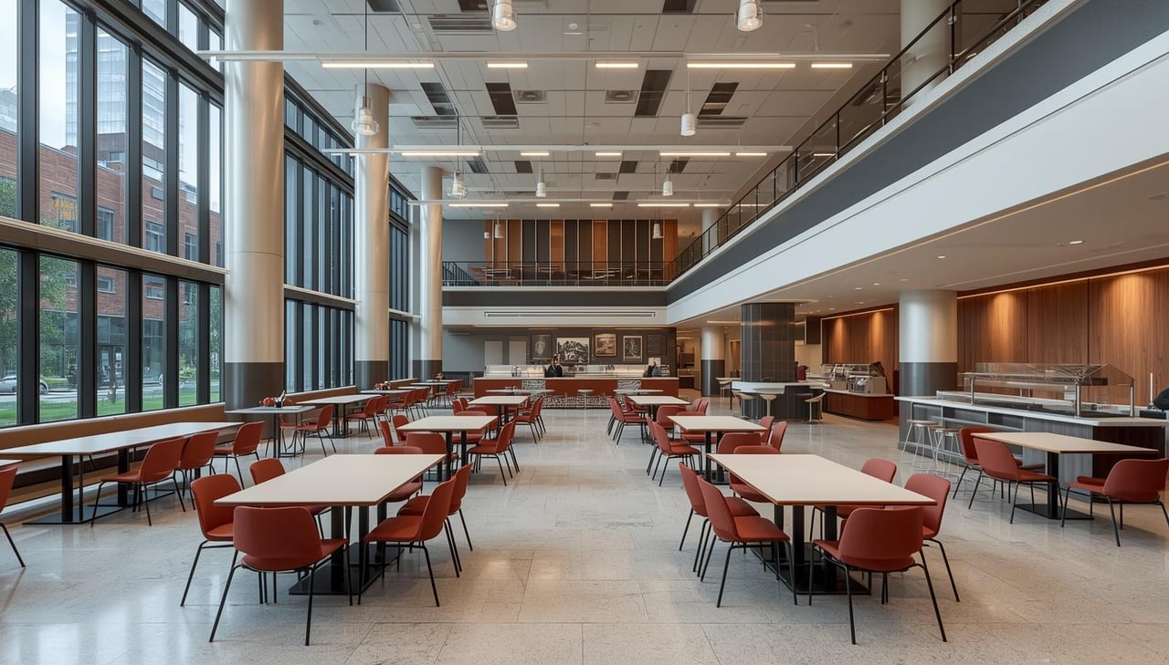 New Trier High School Cafeteria