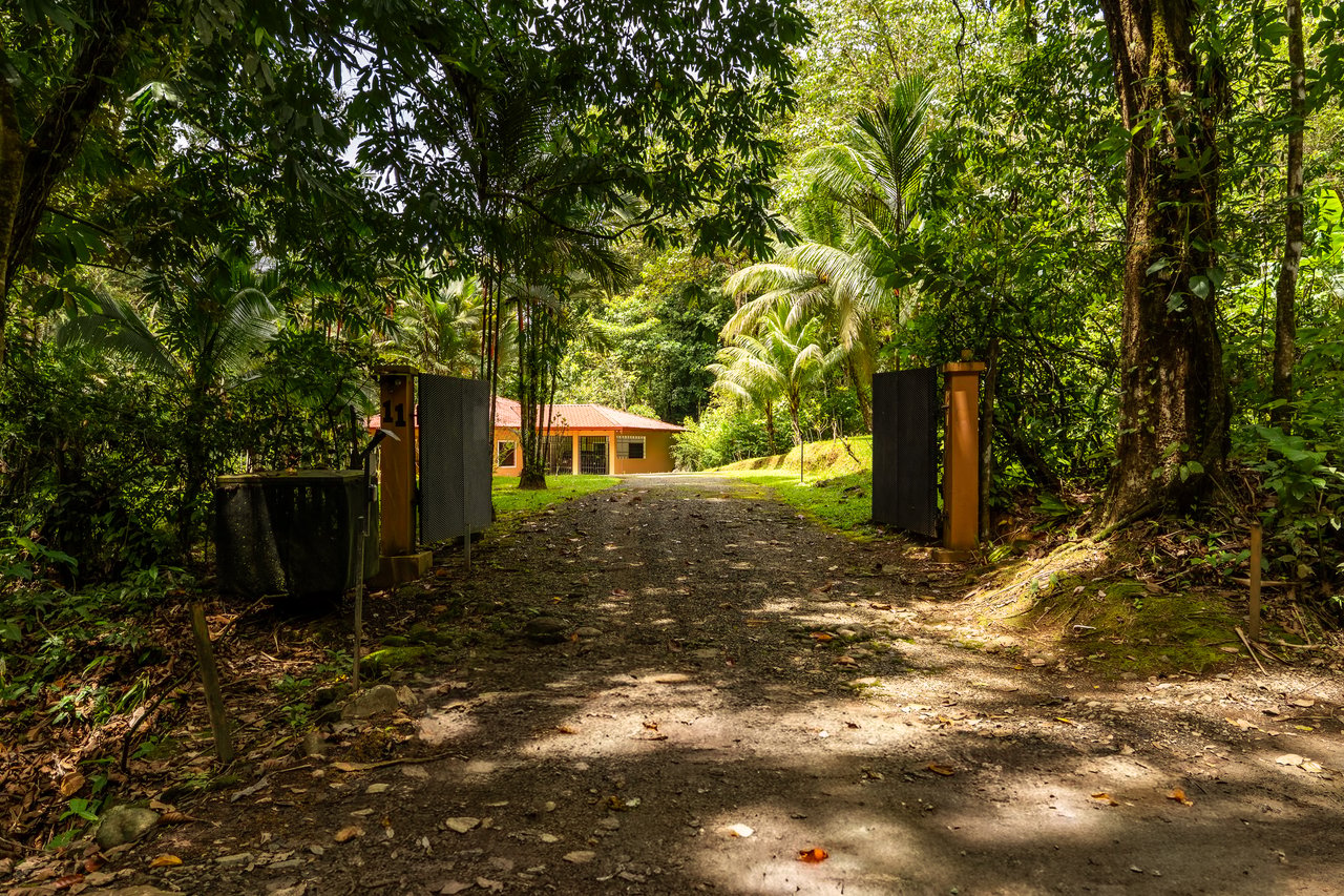Ojochal Home for Sale with Pool, Creek & 1.6 Acres