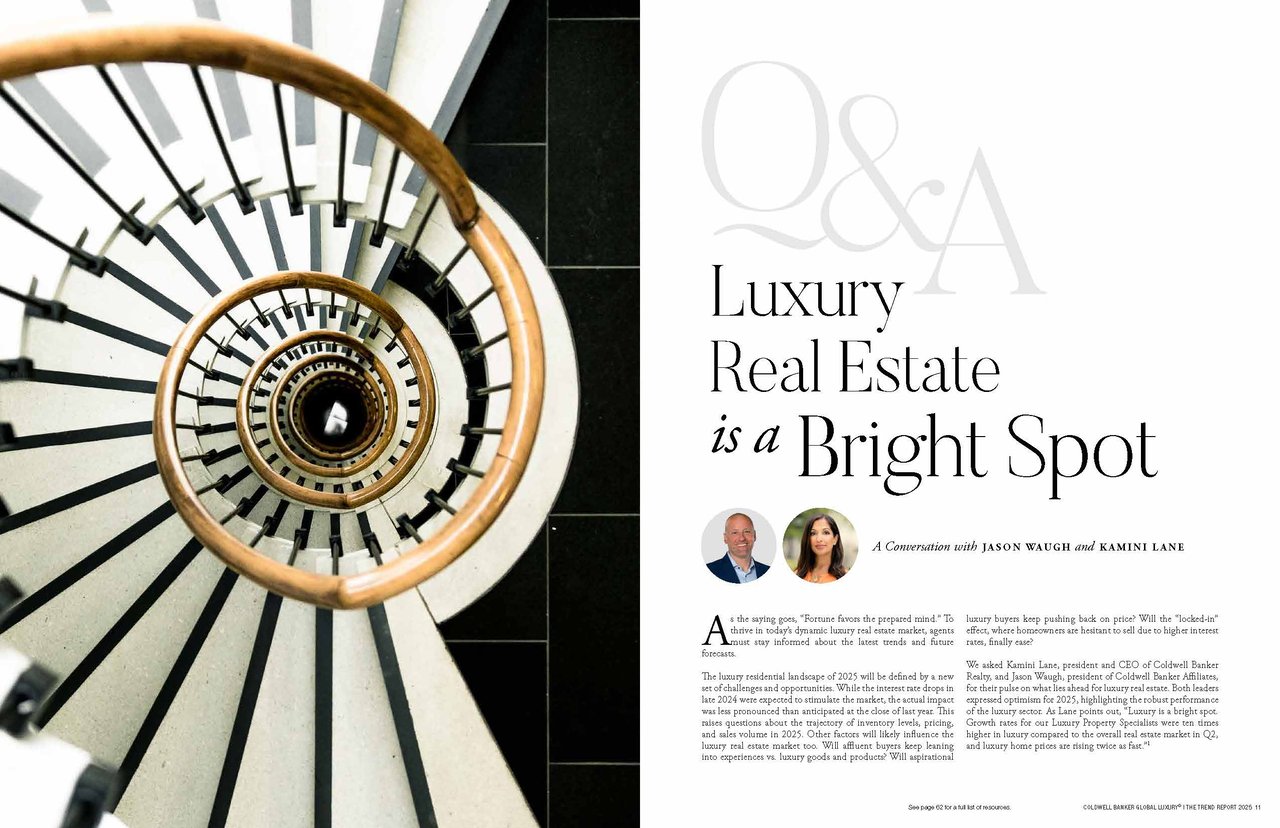2025 Coldwell Banker Global Luxury Report: Trends Shaping High-End Living