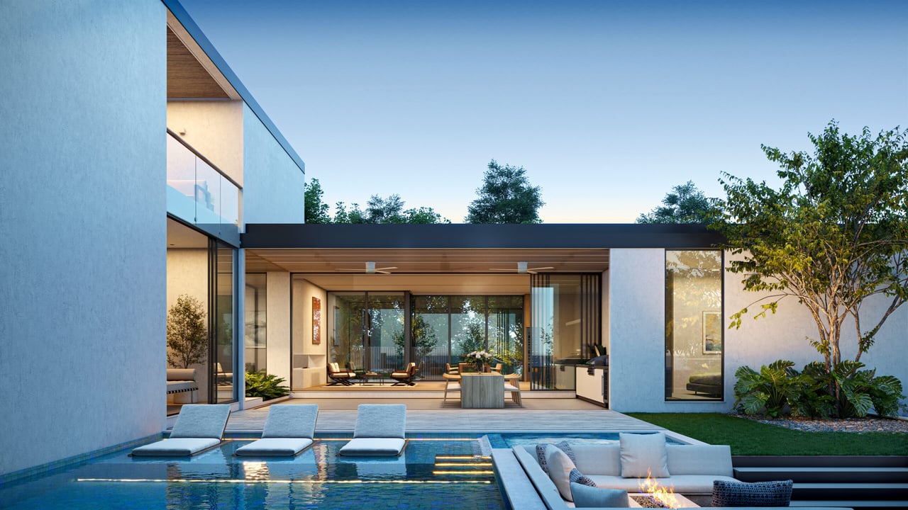  Contemporary Masterpiece in Barton Hills