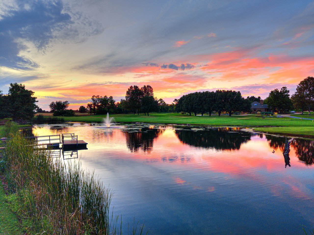 Private 18-Hole Golf Course Estate with Pickleball Court – A Once-in-a-Lifetime Opportunity in Edmond, Oklahoma - Wyatt Poindexter - The Agency OKC 