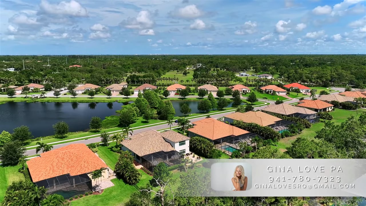 New Listing- Sarasota, Florida Custom Home w/ Pool & Spa- 4 bedroom, 4 bathrooms, 3 car garage!
