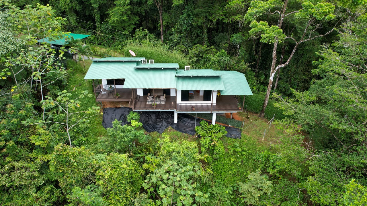 Jungle Canopy Retreat with Ocean, Cano Island & Mountain Views Near Dominical