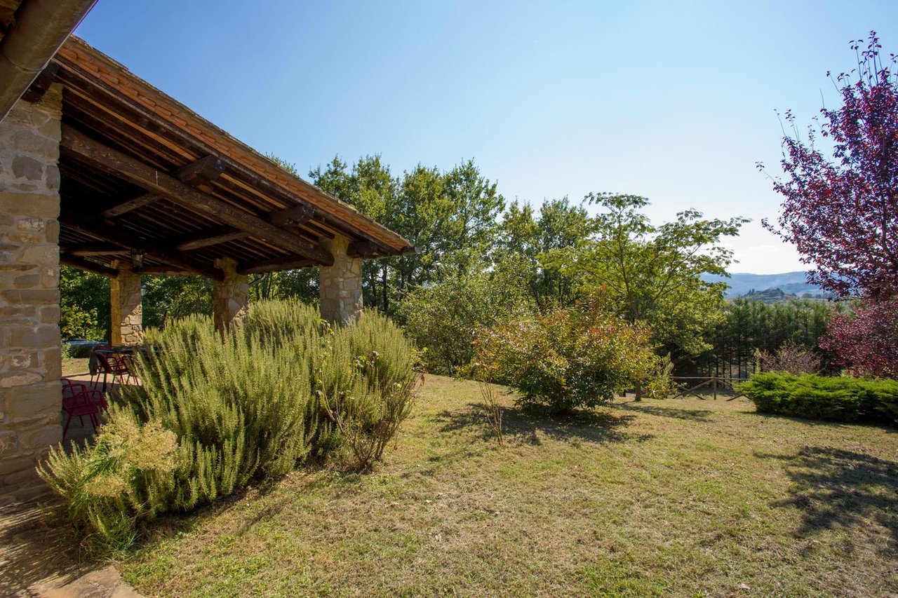 Restored Charming Stone Villa Perched in Hills