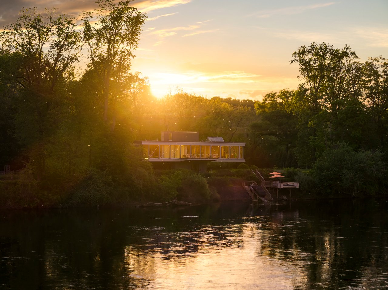Riverscape: An Exceptional Luxury Riverfront Home in New Hope, PA | B&B Luxury Properties
