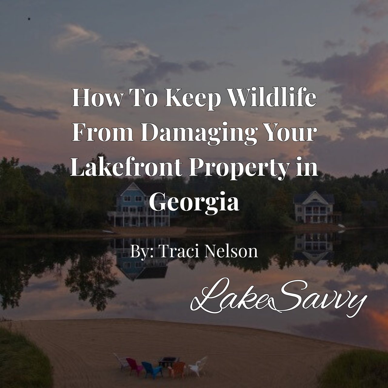 How To Keep Wildlife From Damaging Your Lakefront Property in Georgia