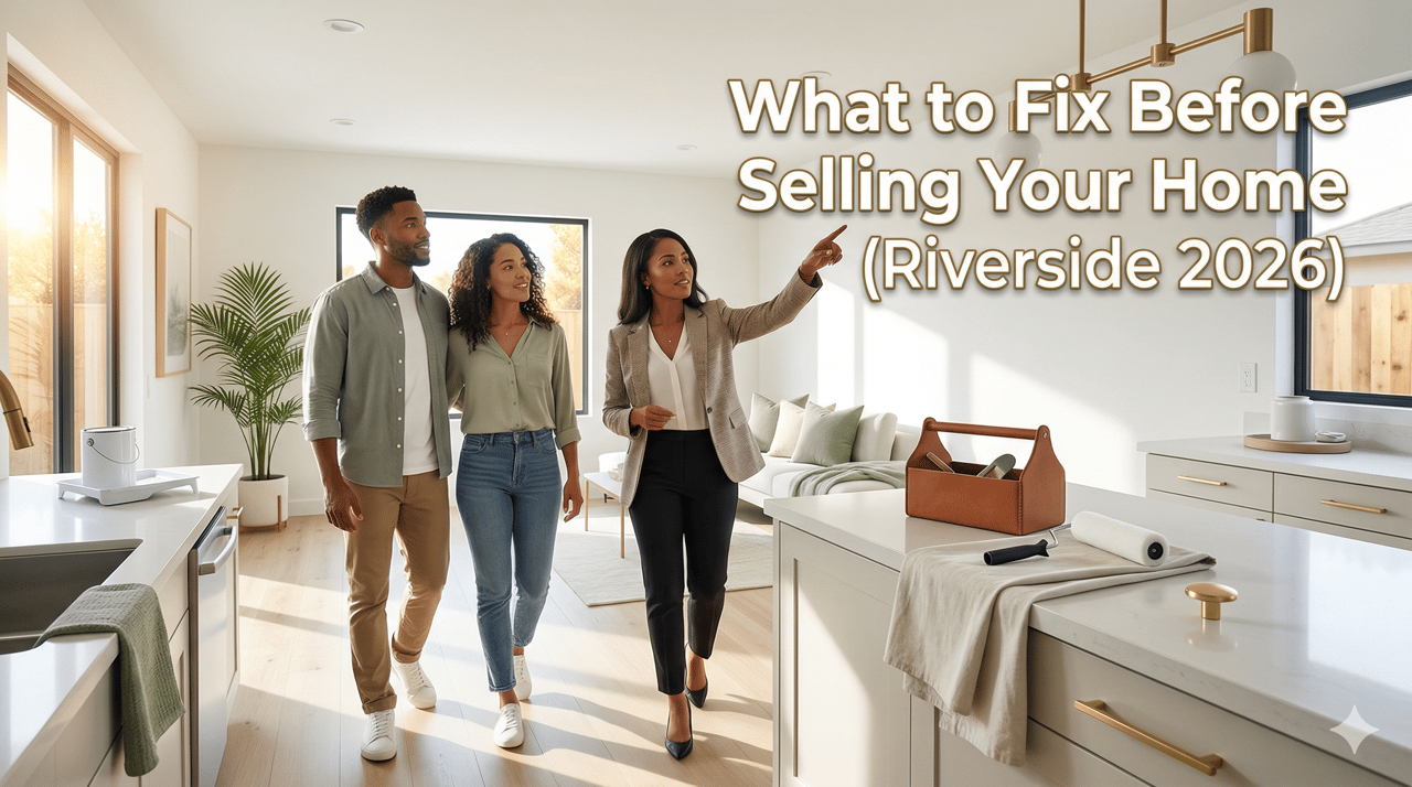 What Repairs Actually Matter Before Listing Your Riverside Home