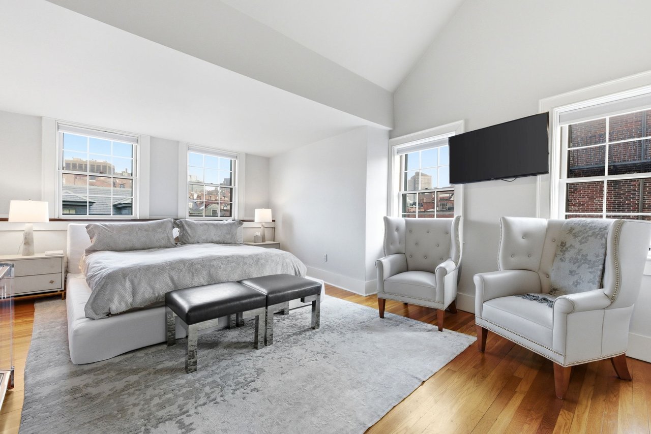 A Single Family on The Flat of The Hill