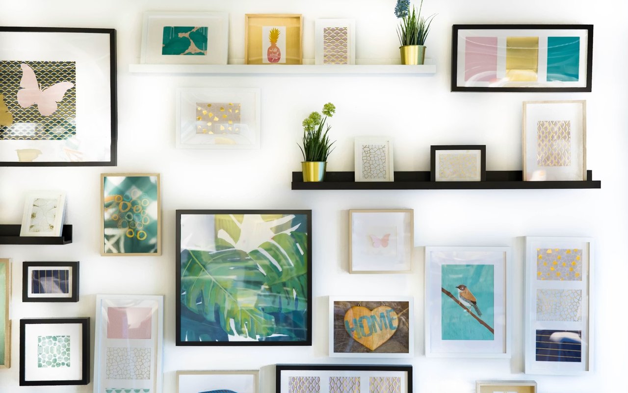 Vintage Art Gallery Wall