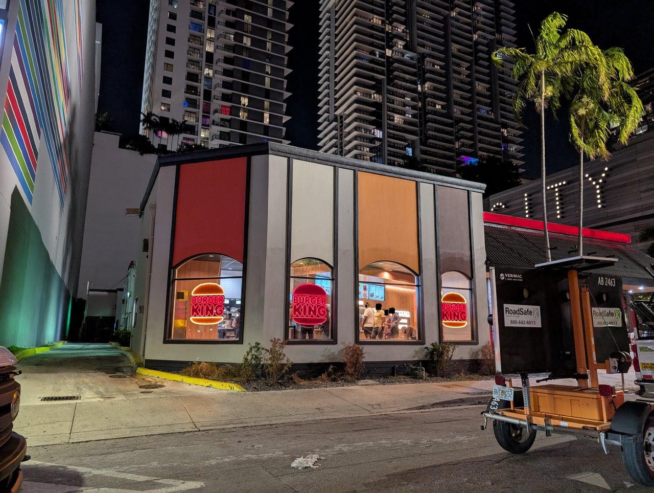 March 2025 | Burger King Opposite Brickell City Centre Undergoes Renovation