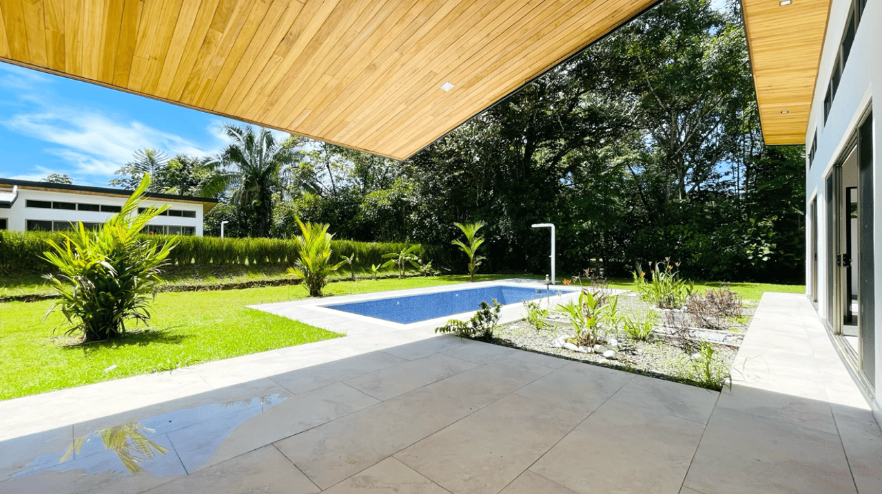 Brand New Three-Bedroom Mountain View Home in Ojochal, Costa Rica