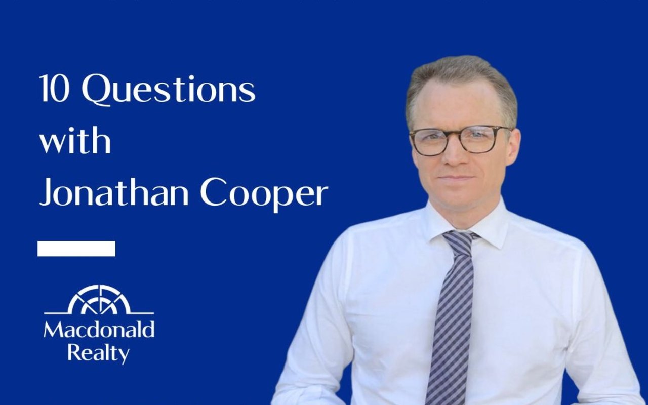 10 Questions With Jonathan Cooper, President of Macdonald Real Estate Group