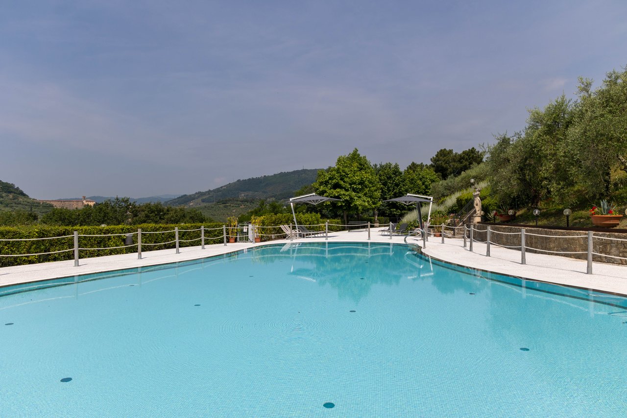 Map of Family Rental Retreat in Tuscany