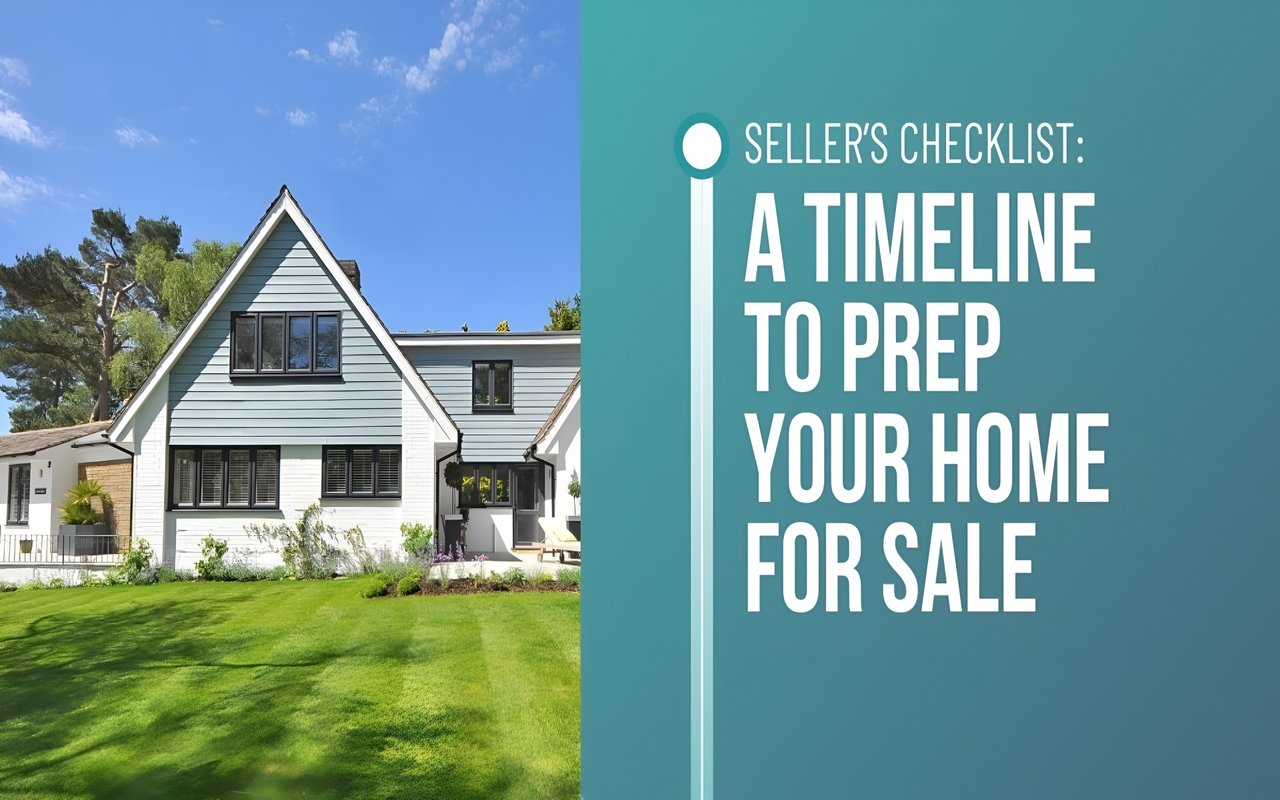 Seller’s Checklist: A Timeline to Prep Your Home for Sale