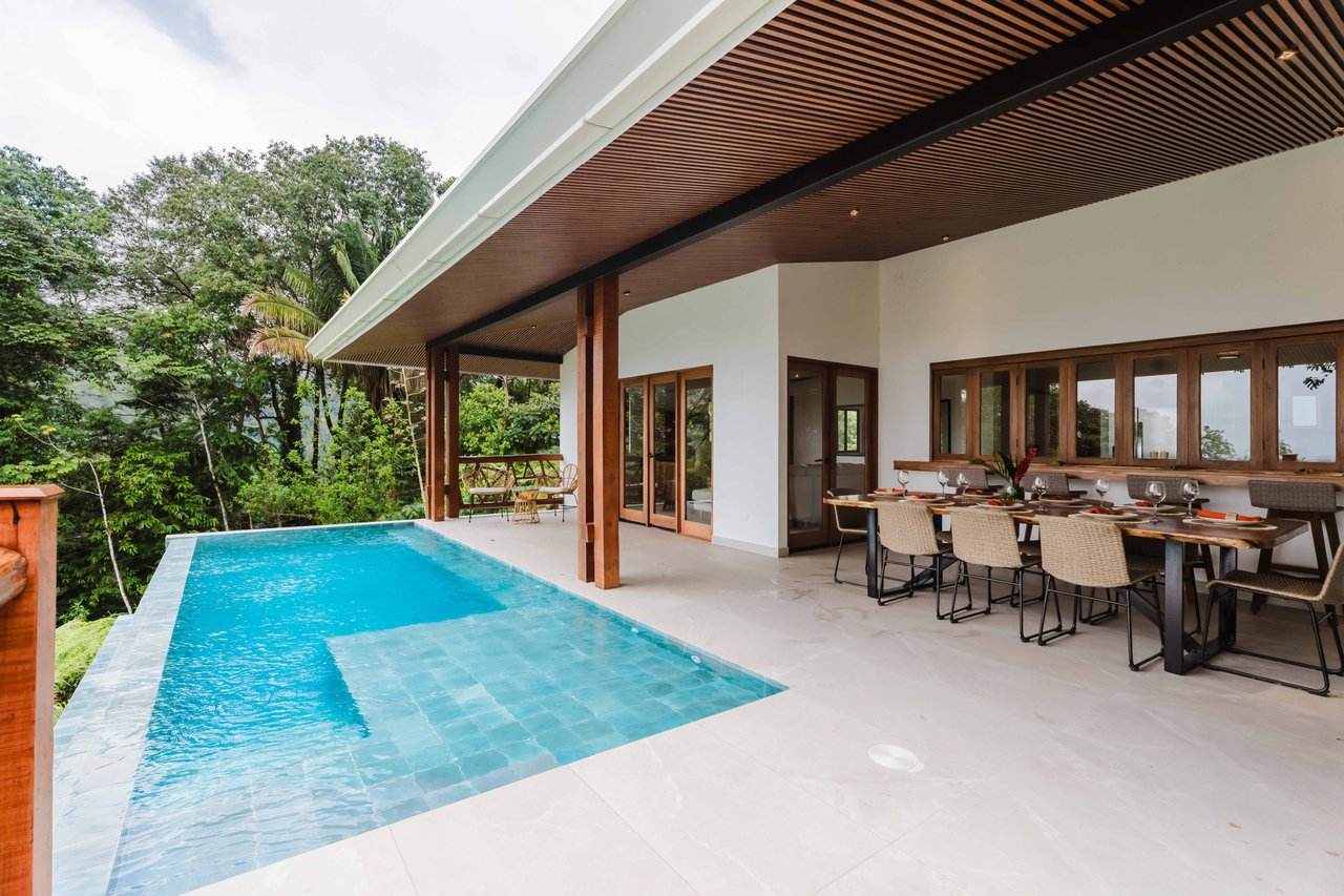 Casa Tucán, Ocean View Villa with Private Trail to River & Waterfalls
