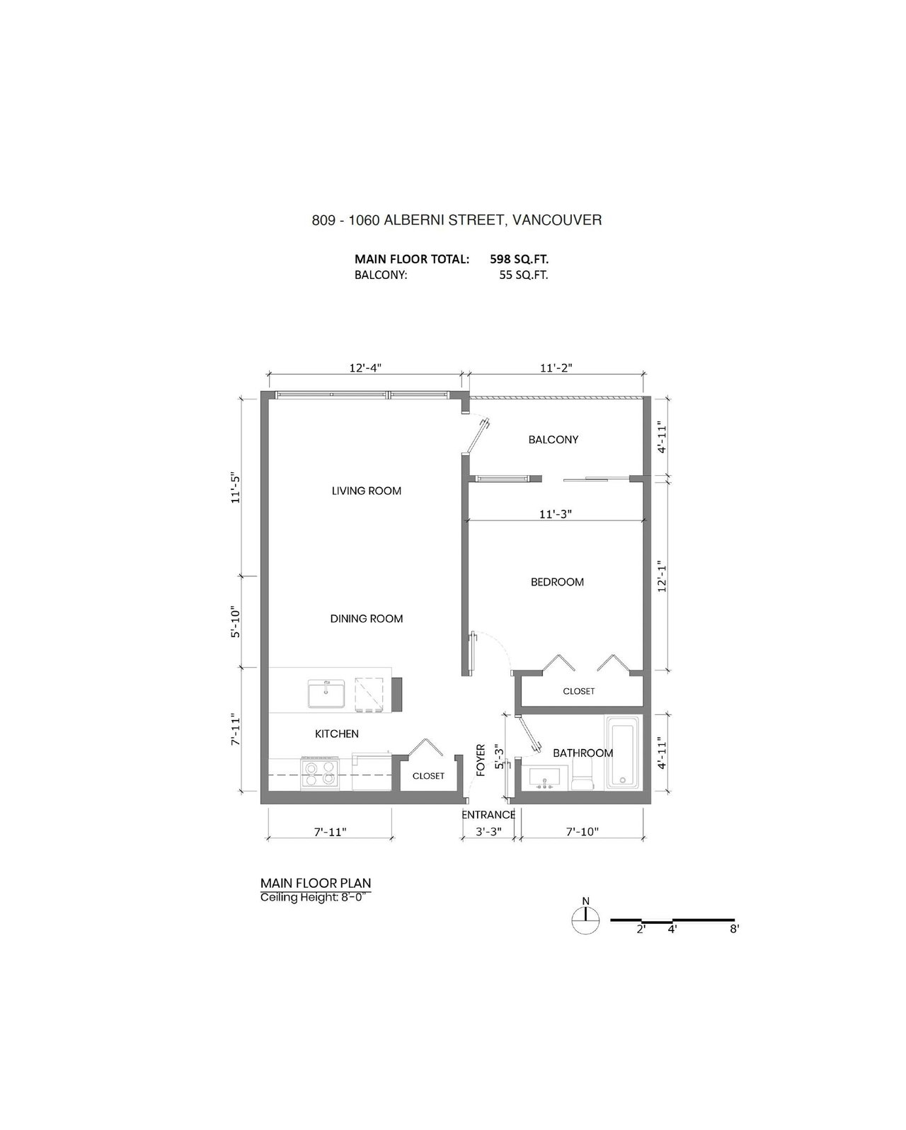 1060 Alberni St, #809
