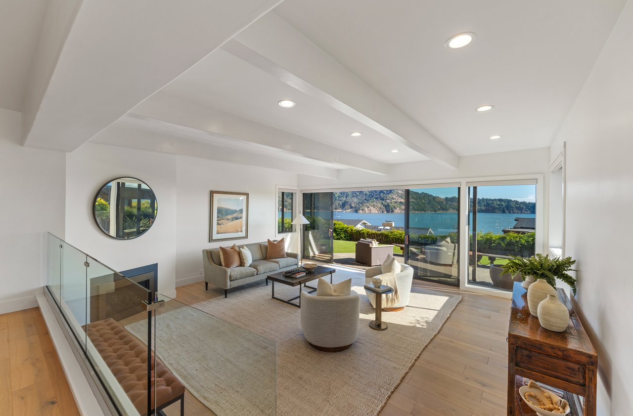 Picturesque Views of Angel Island and the Golden Gate Bridge