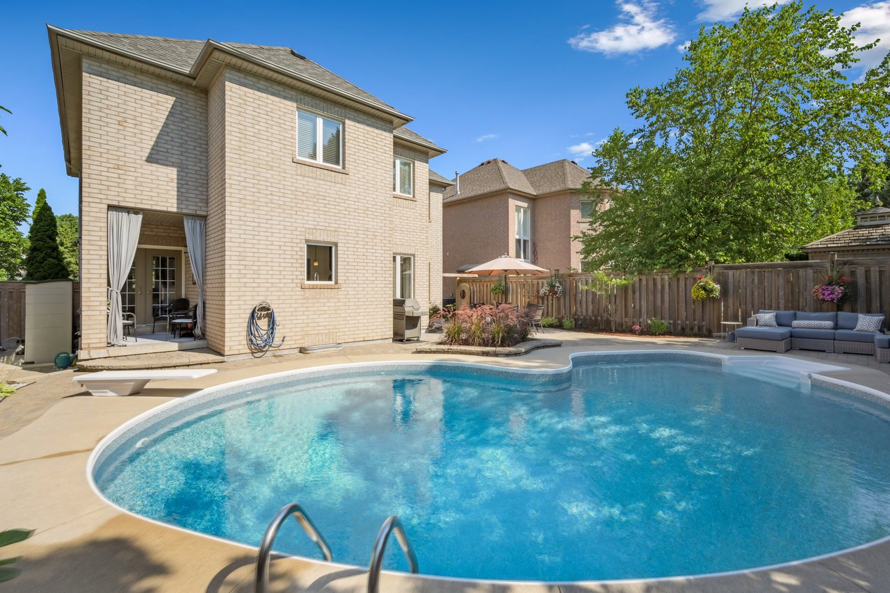 Refined Comfort Meets Backyard Bliss in Westmount