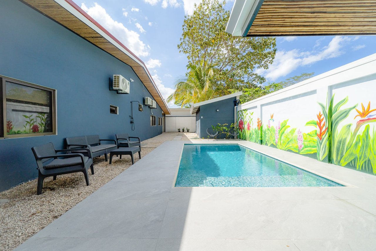 Casa Daniel | Modern Remodeled Duplex Just 500m from the Beach in Playa Potrero!