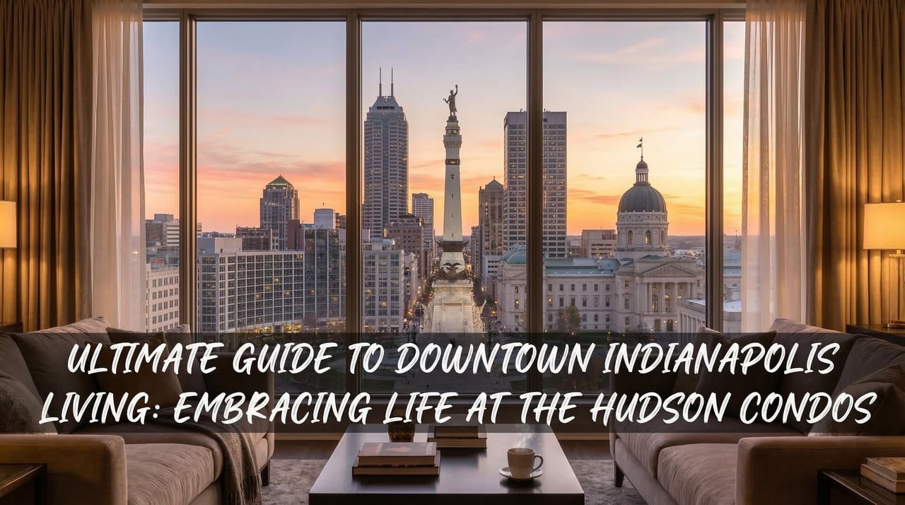 Ultimate Guide to Downtown Indianapolis Living: Embracing Life at The Hudson Condos