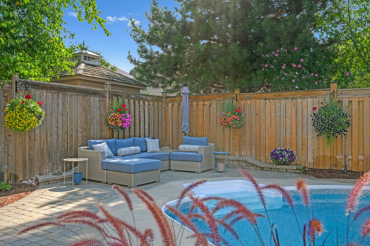 Refined Comfort Meets Backyard Bliss in Westmount