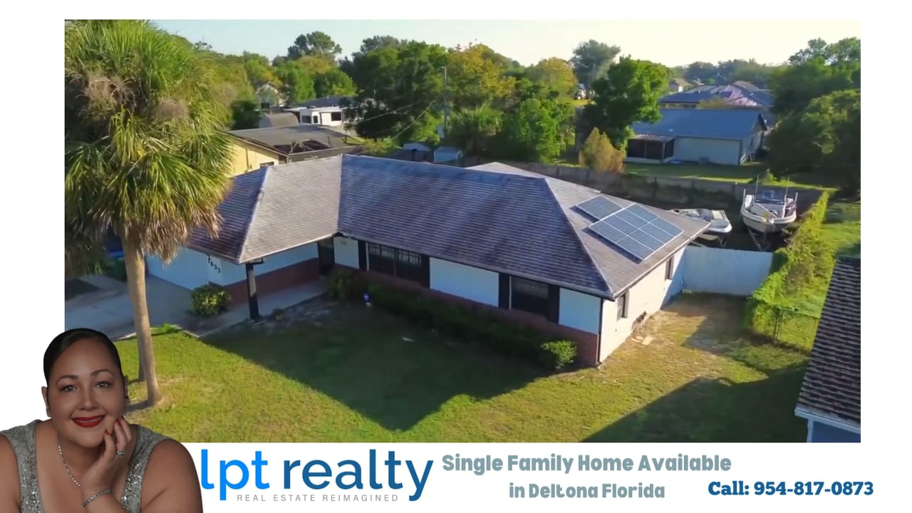 Single Family Home Available in Deltona Florida