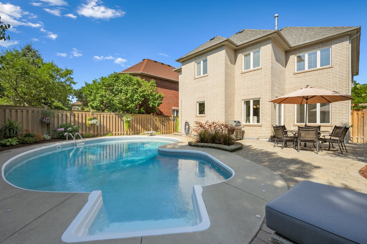 Refined Comfort Meets Backyard Bliss in Westmount