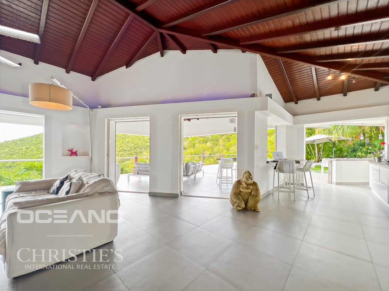 Almond Grove Villa – Ocean and Hillside Views – OCEANO Christie’s International Real Estate