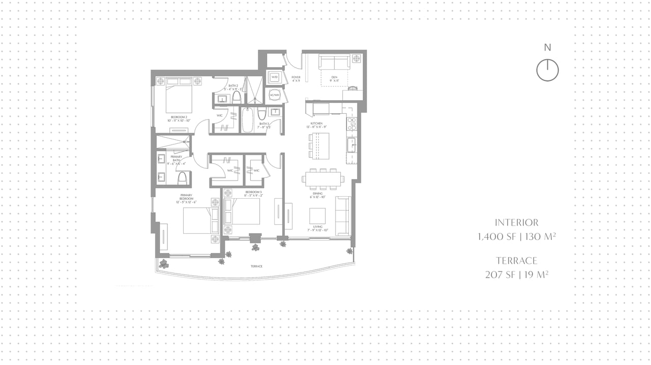 One Hollywood Residences | Three bedroom