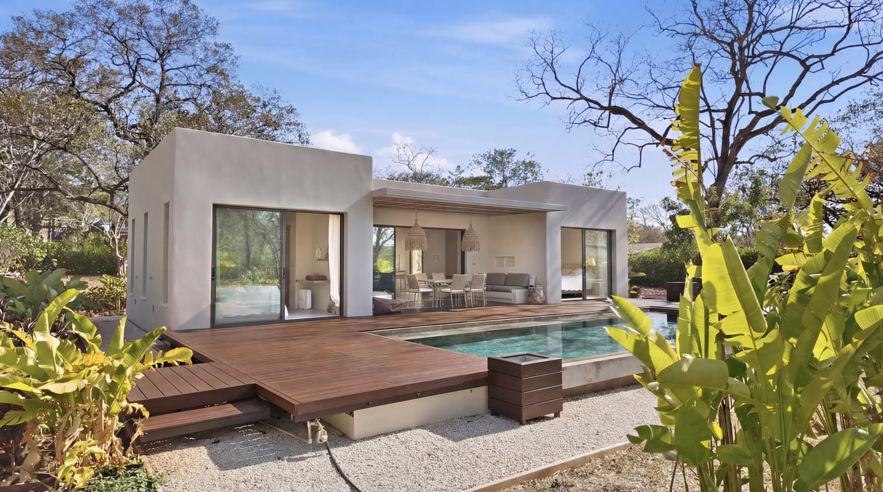 SANTA FE MODERN HOME IN CATALINA COVE | 5,410 M² LOT NEAR BEACHES