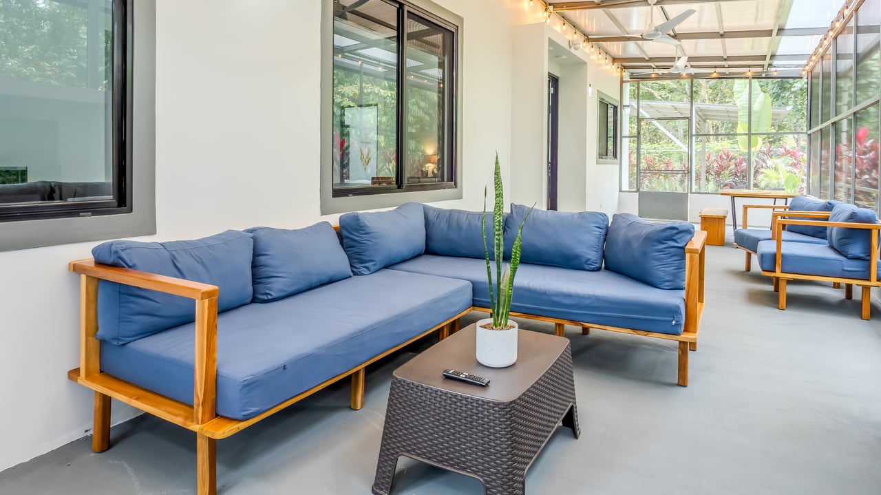 Modern 3-Bed Jungle Home with River and Pool in Cinco Ventanas Ojochal