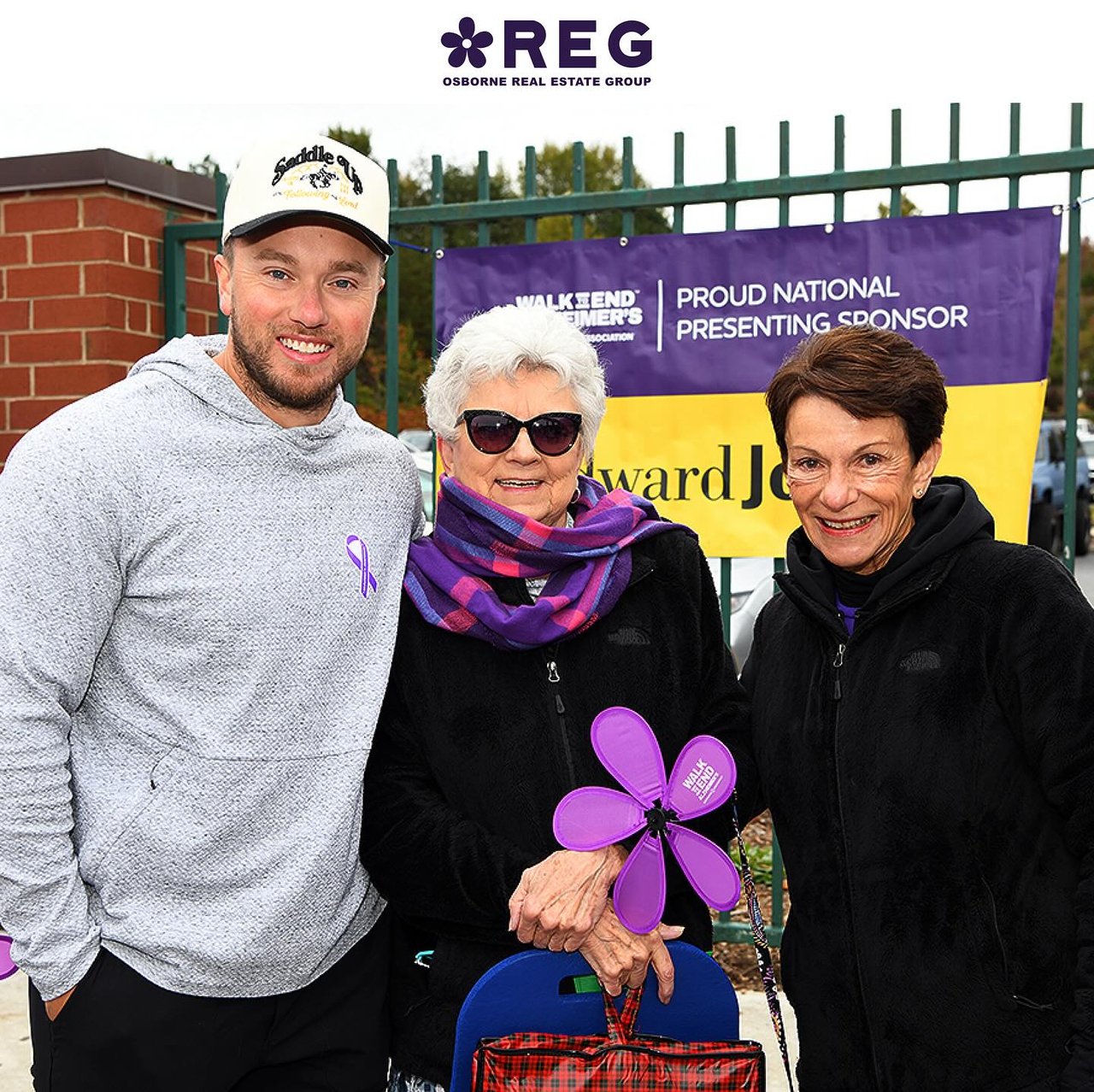 Osborne Real Estate Group Raises $5,890 for Alzheimer’s