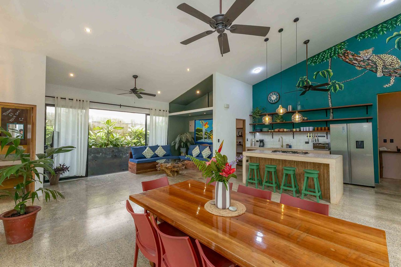 Furnished and Turnkey Home Rainforest Villa with Pool and Creek