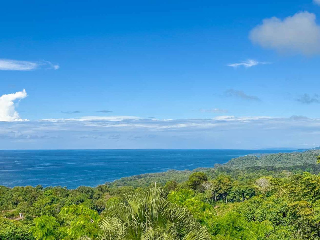 Ocean, Jungle & Mountain View Home in Ojochal | Protected Jungle Setting